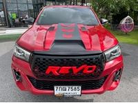 TOYOTA HILUX REVO DOUBLE CAB 2.4 PRERUNNER AUTO สีแดง  ปี 2018 รูปที่ 1